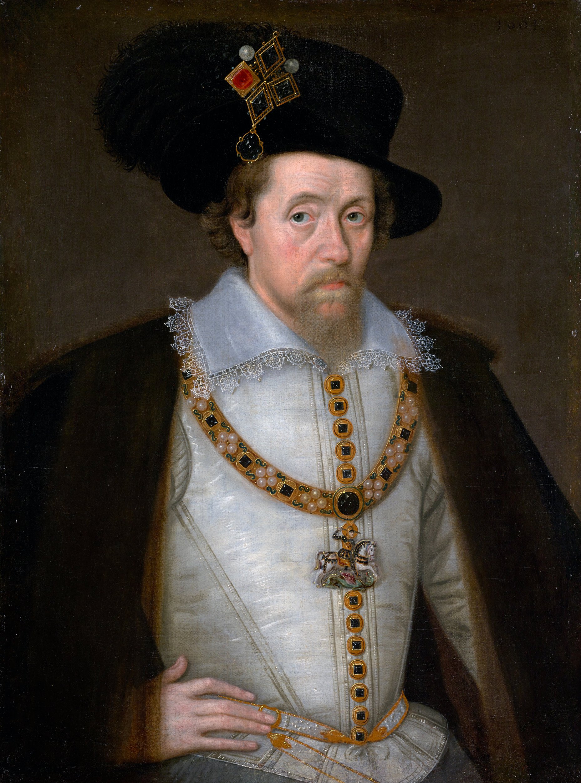Portrait of James VI and I.