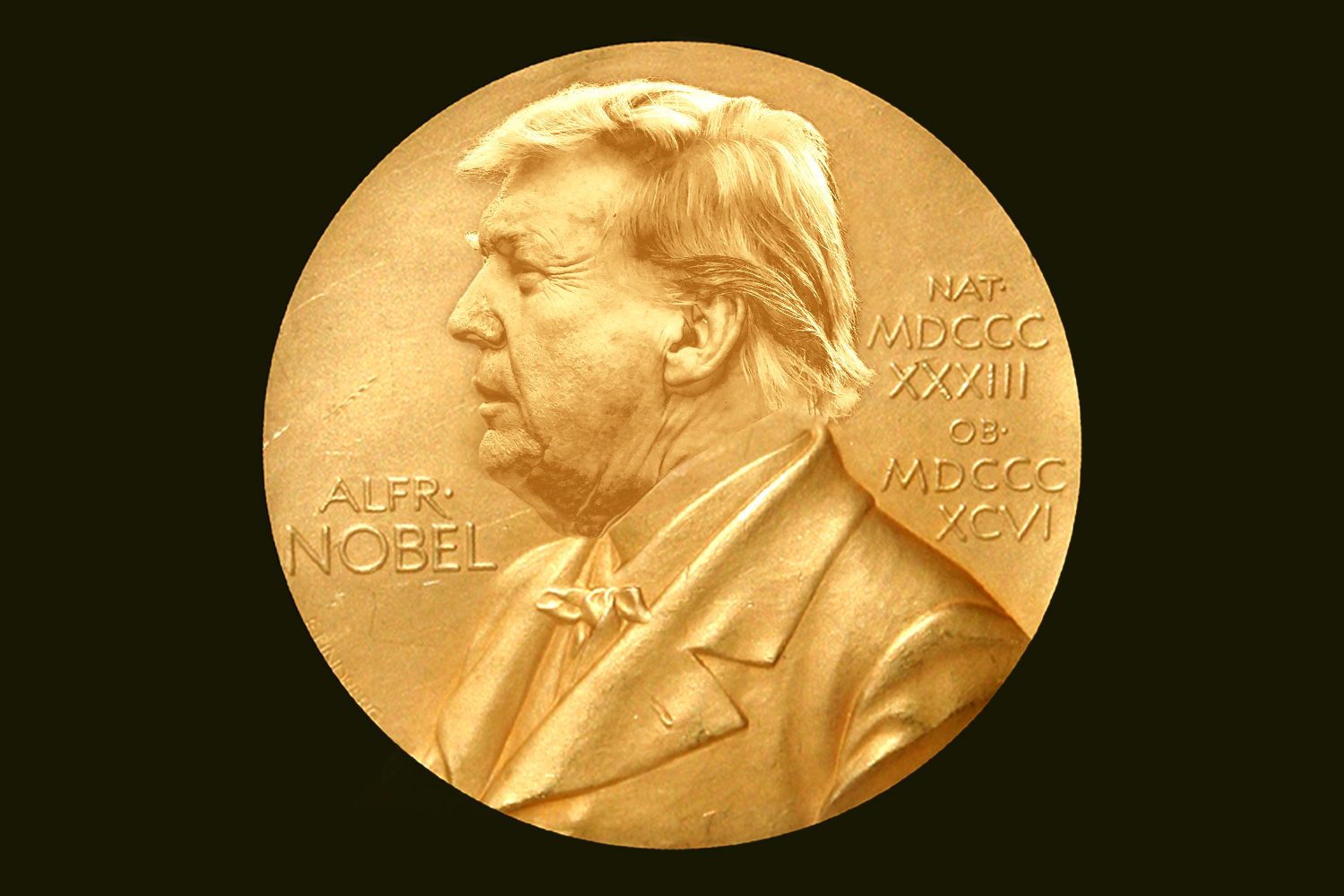 President Trump has long expressed a desire to claim the Nobel peace prize