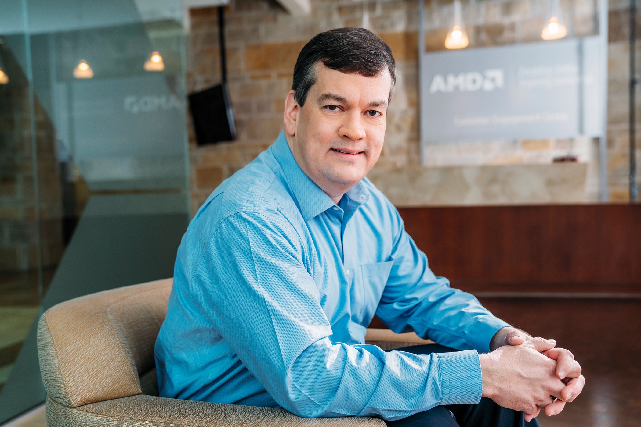 Portrait of Forrest Norrod, AMD executive vice president and general manager.