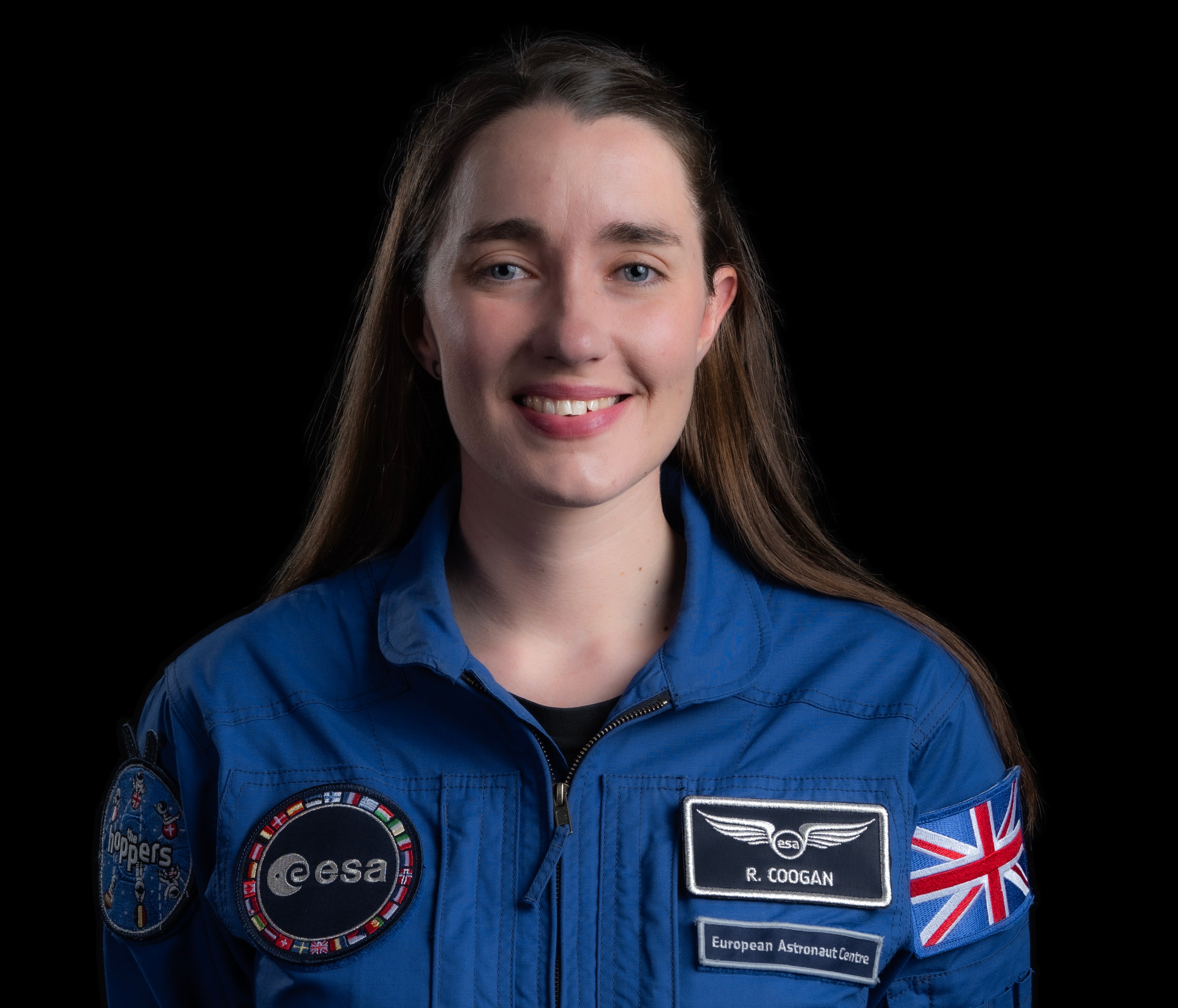 Portrait of Rosemary Coogan, ESA astronaut candidate.