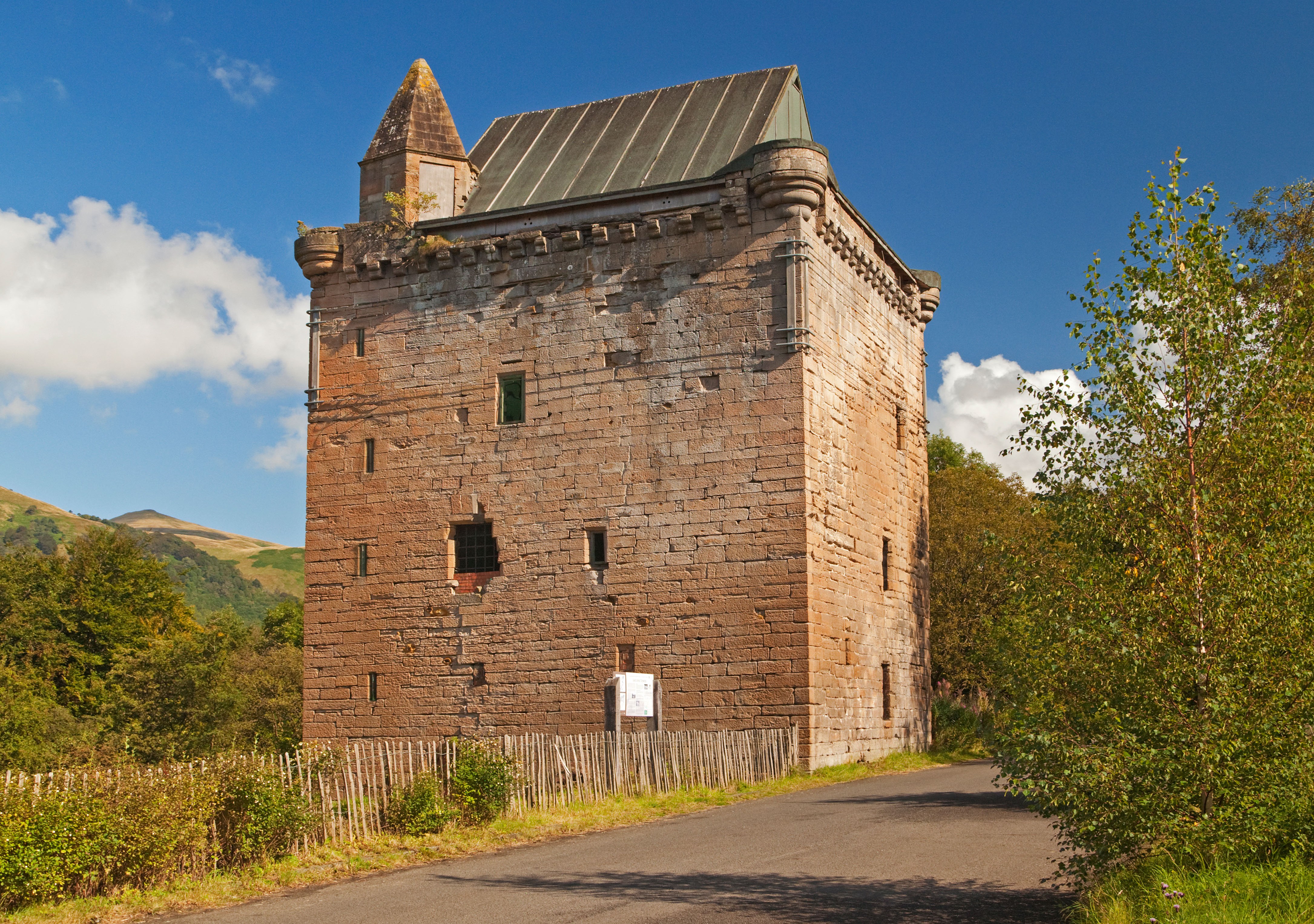 Sauchie Tower in Fishcross, near Alloa.