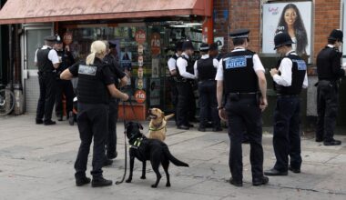 Joining a drug crackdown in a North London hotspot showed the scale of the task the Met is facing