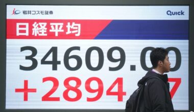 Asian markets track Wall St rally on Fed rate cut bets