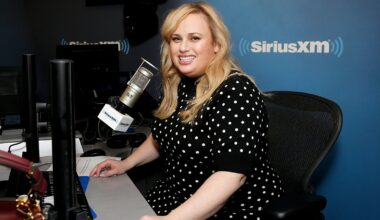 Rebel Wilson performs live with The Kooks at Reading