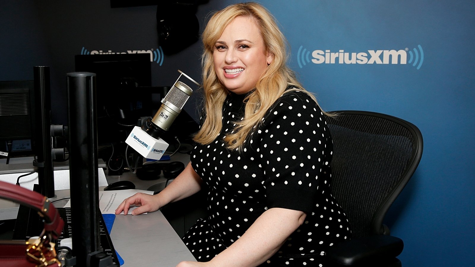 Rebel Wilson performs live with The Kooks at Reading