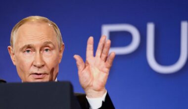 Putin gave his final words at Alaska summit in English, a language he speaks more of than he usually lets on