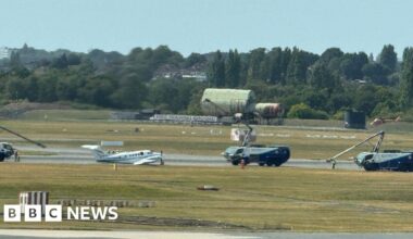 Birmingham Airport runway reopens after emergency landing