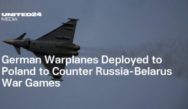 German Warplanes Deployed to Poland to Counter Russia-Belarus War Games — UNITED24 Media