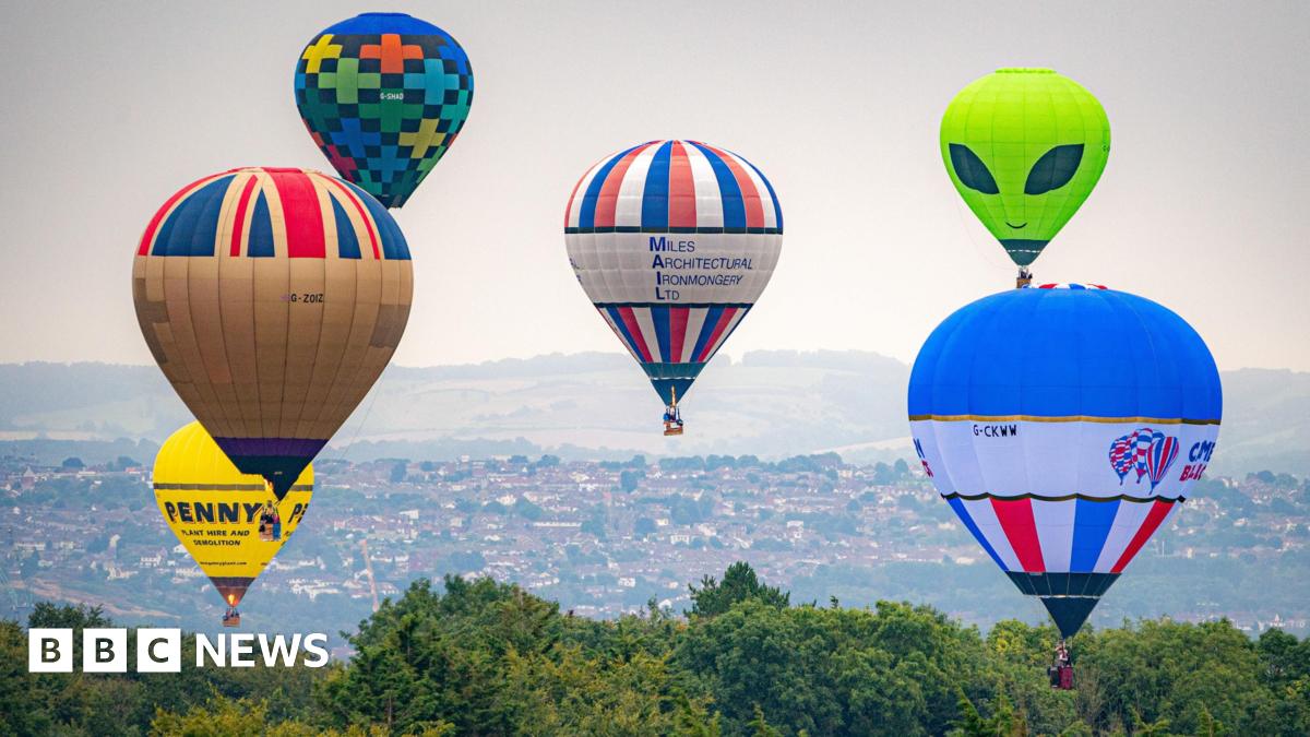 Bristol Balloon Fiesta due to get under way with mass ascent