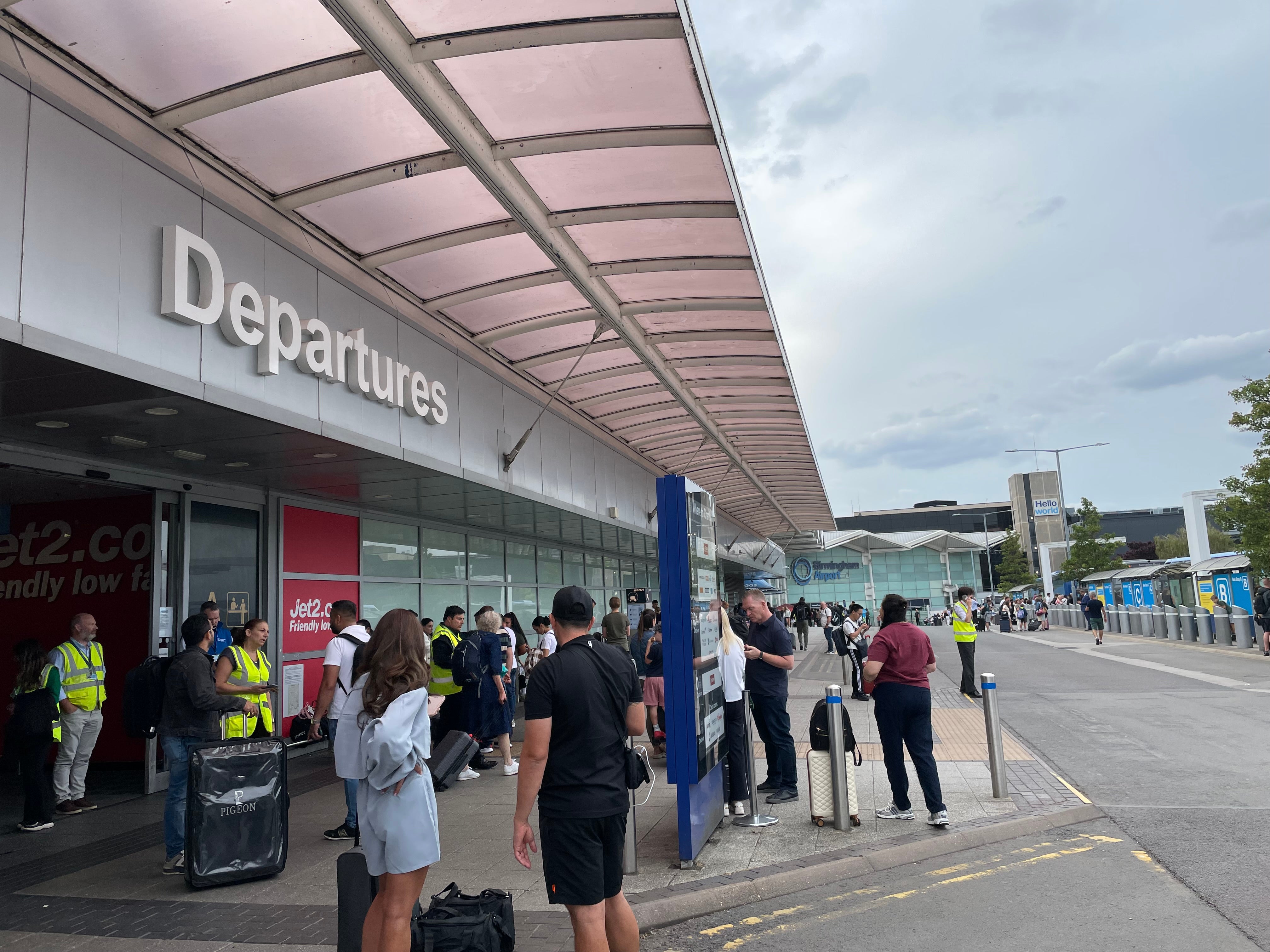 Passengers faced delays