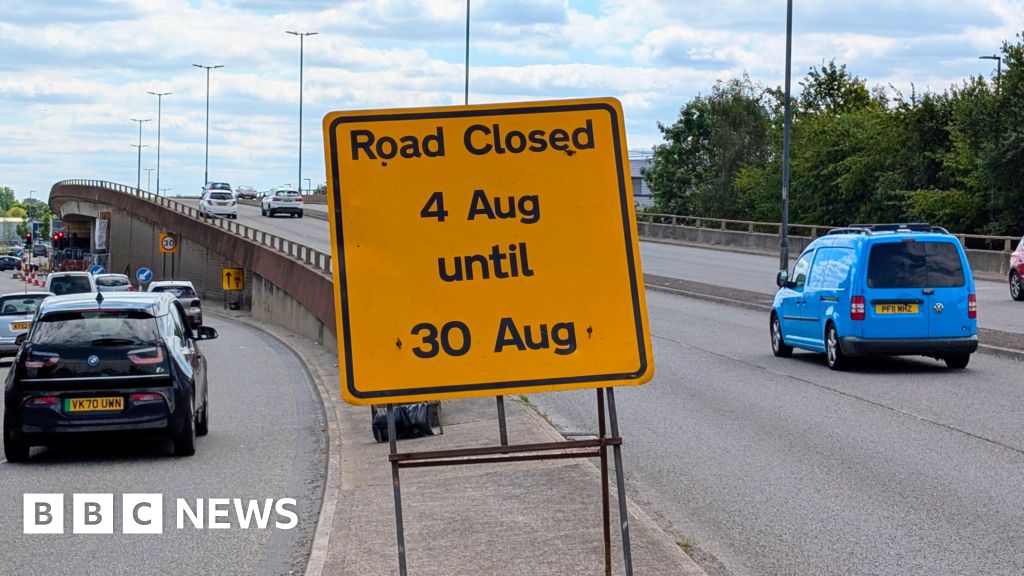 Flyover closes for repairs near Bristol