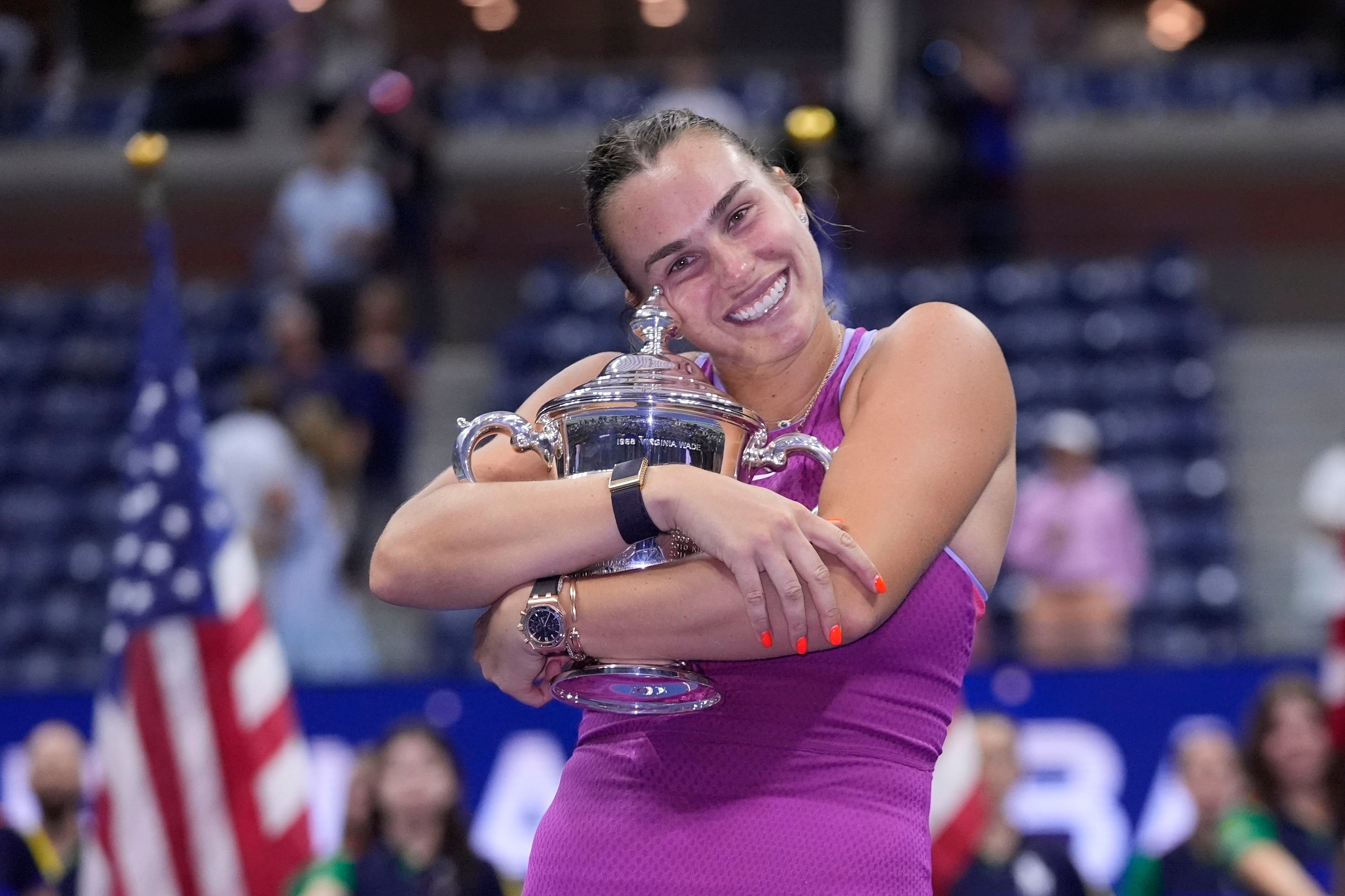 Aryna Sabalenka won the 2024 women’s singles title