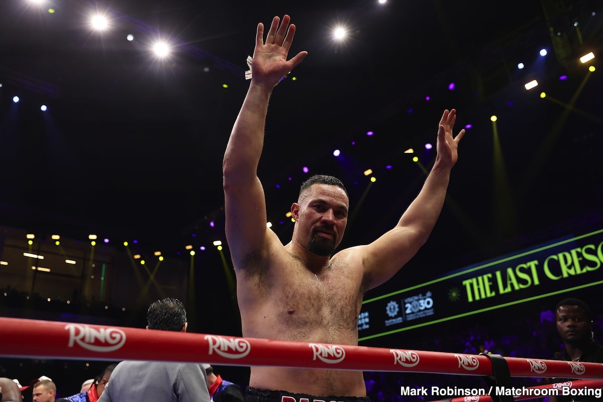 Image: Oleksandr Usyk vs. Joseph Parker: No Contact from WBO Champion's Camp, Leaving Mandatory Fight in Doubt