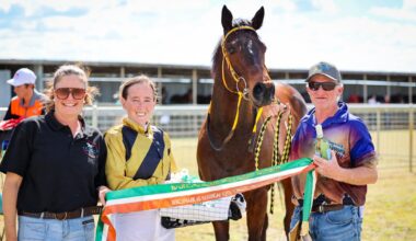 Hannah Phillips brings up double ton in the bush :: Racing Queensland