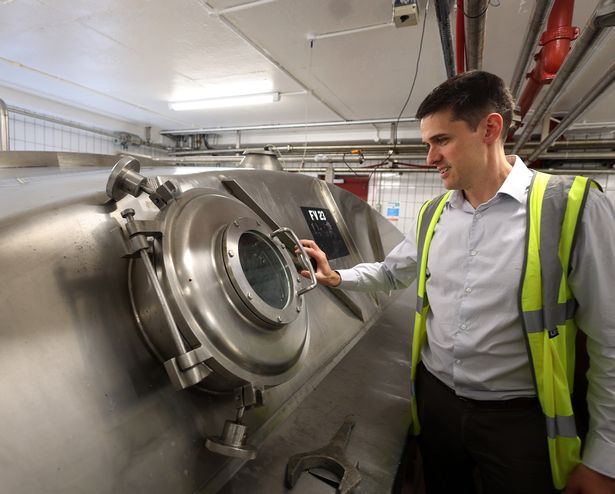 Head brewer Phil Parkinson said it's 'quite fun' perfecting the process behind making each brew