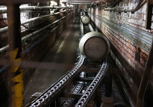 Around 500 barrels a day make their way through the brewery each day