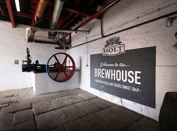 The Joseph Holt brewery, in Cheetham Hill, produces 15 million pints a year
