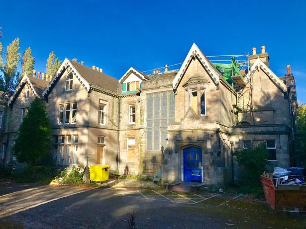 Inside abandoned Mossley Manor Care Home