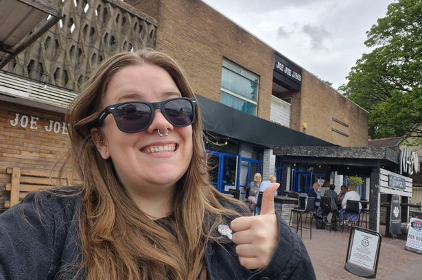 Kirsty Bosley taking a staycation at Joe Joe Jim's