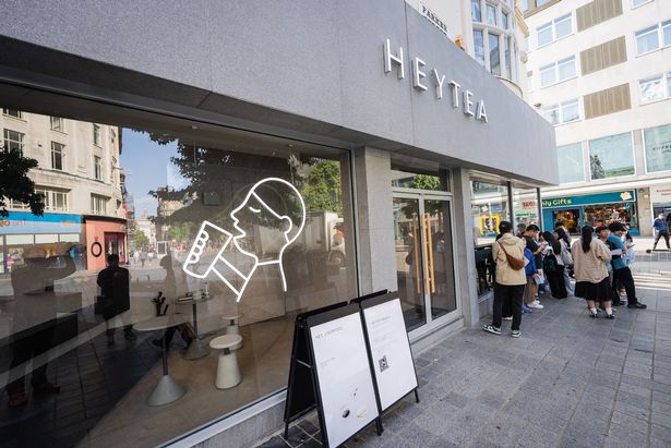 HEYTEA is found in the heart of the city centre, opposite Primark