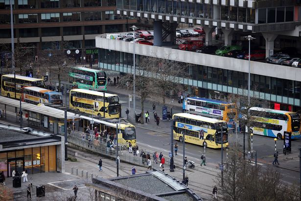 Piccadilly Gardens bus station (stock image)