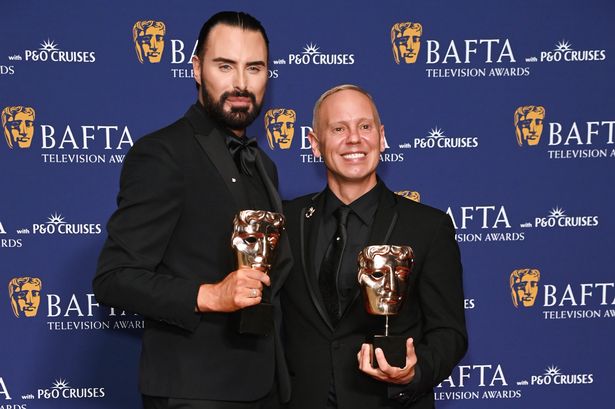Rylan Clark and Robert Rinder