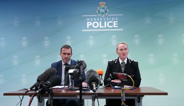 DCS Mark Kameen and chief constable Serena Kennedy following the murder of Olivia Pratt-Korbel