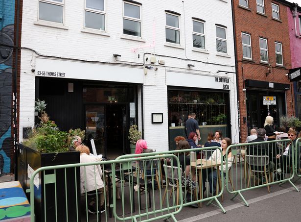 The owners of Smithfield Social said they had a record week during the Northern Quarter Block Party, which was held at the same time as the Oasis gigs