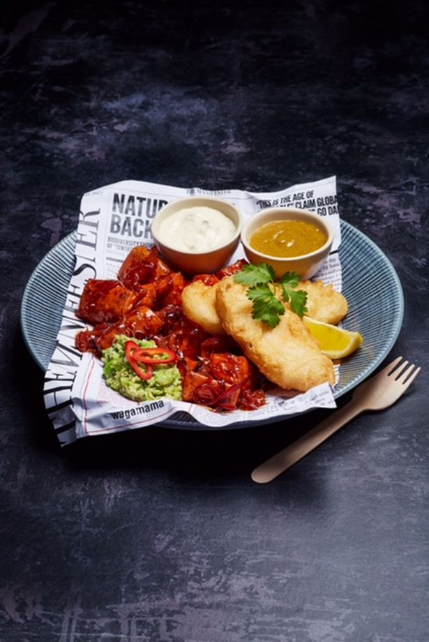 wagamama's vegan fish and chips