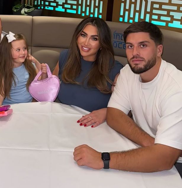 Lauren Goodger, Larose, and Charles Drury