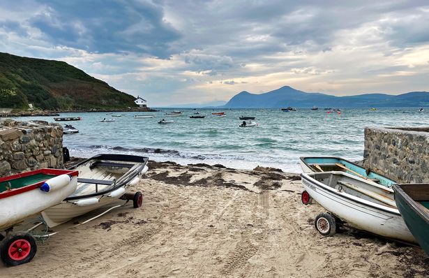 Views of Porthdinllaen near Morfa Nefyn on the Llyn Peninsula, Gwynedd