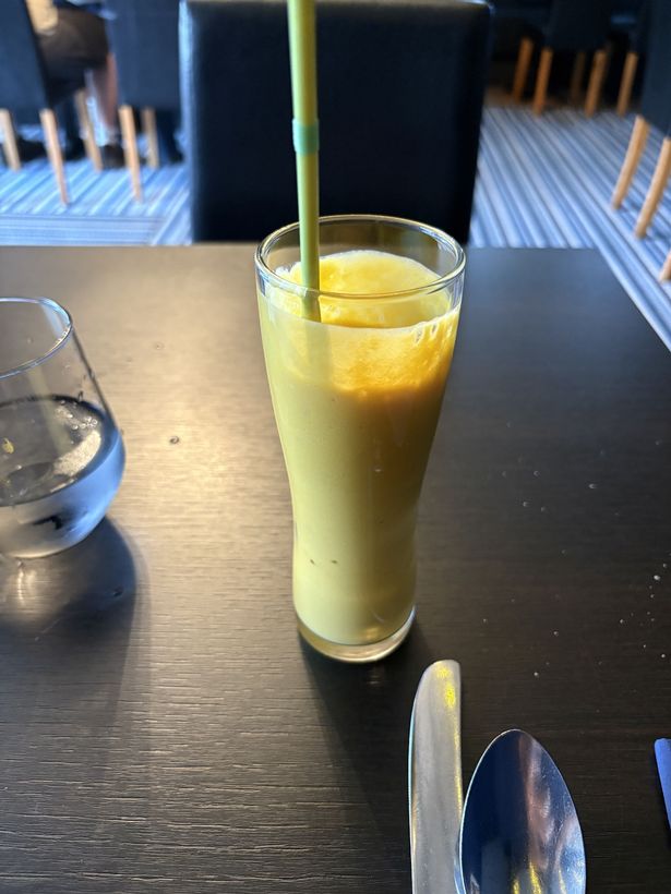 My delicious mango lassi