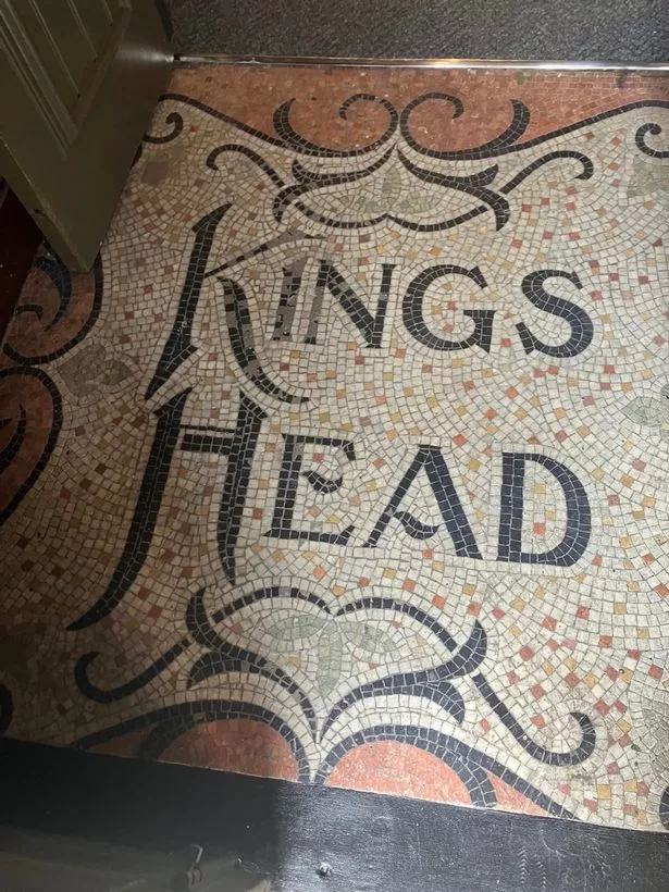 Original mosaic tiling on the floor has also been unearthed and restored