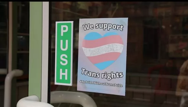 A new campaign has been launched in Manchester city centre to show support to the trans and non-binary community