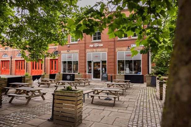 The Old Fire Station Bakery is on the site of the former Salford Central Fire Station, which first opened in 1803