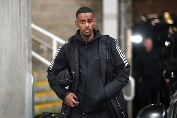 Newcastle United forward Alexander Isak