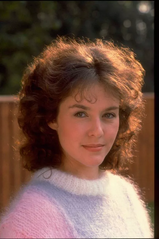 Actress Amanda Burton in character as Heather Huntington in television soap Brookside, circa 1982. (Photo by TV Times via Getty Images)