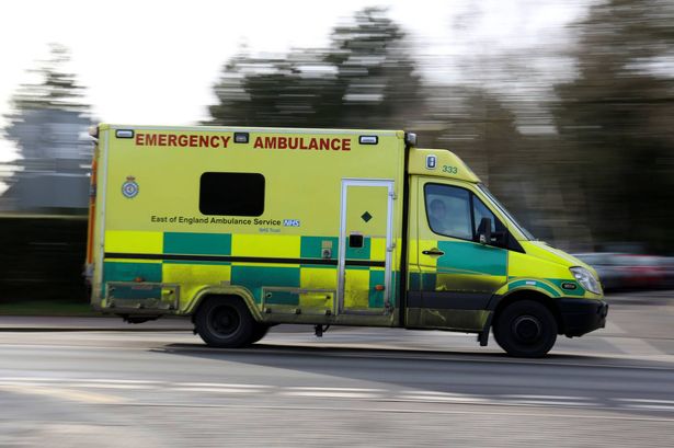 File image of an ambulance