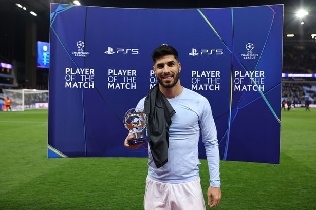 Marco Asensio spent the second half of last season at Aston Villa