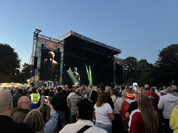 Tom Jones put on a passionate performance at the castle