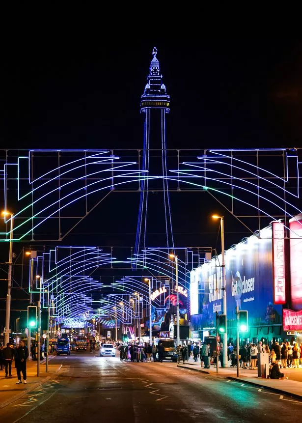 The Blackpool Illuminations will be officially switched on during a big music festival tonight