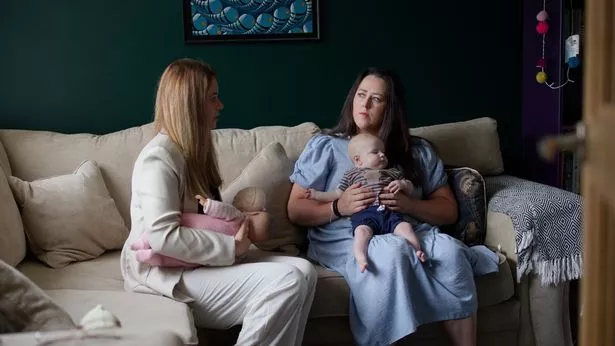 Naomie Farrell, Infant Feeding Lead, with Danielle and Frankie