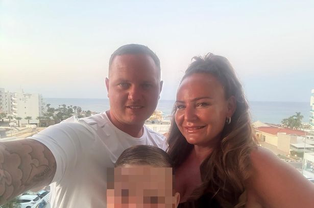  Samantha Cooper with partner Anthony Earl.