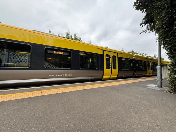 Cancelled Ormskirk service with train stuck at platform