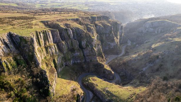 A picture of Cheddar Gorge