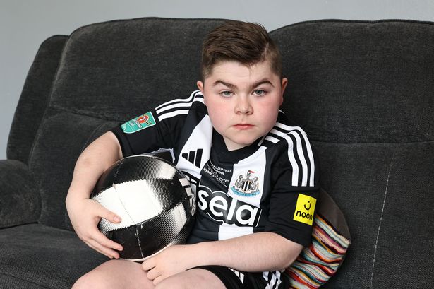 Colleen Pentony's son Alfie from Newry.