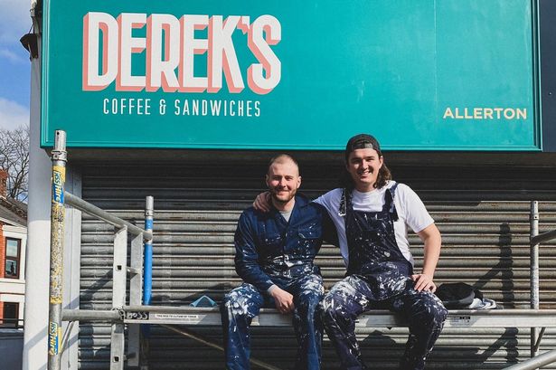 Adam Taylor and Ethan Woodroofe own Derek's Coffee & Sandwiches