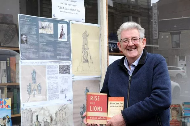 Brian Hannan of Abbey Books in Paisley