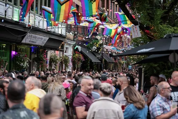Main party elements of this year's Manchester Pride will take place in the Gay Village and at Depot Mayfield