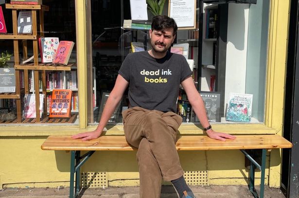 Nathan Connolly is the editor of Dead Ink Books in Smithdown Road 
